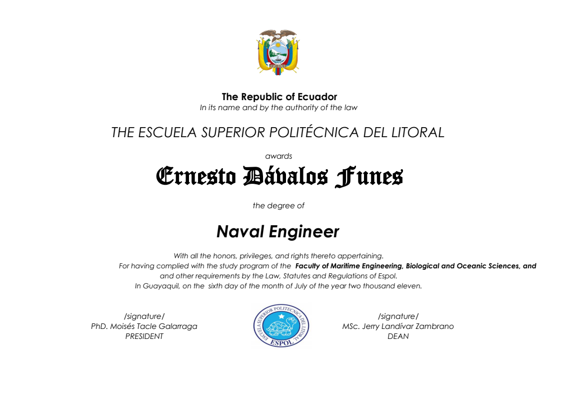 Certificate 2